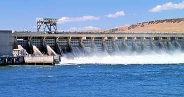 Represa de energía hidroeléctrica